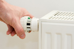 Spanby central heating installation costs